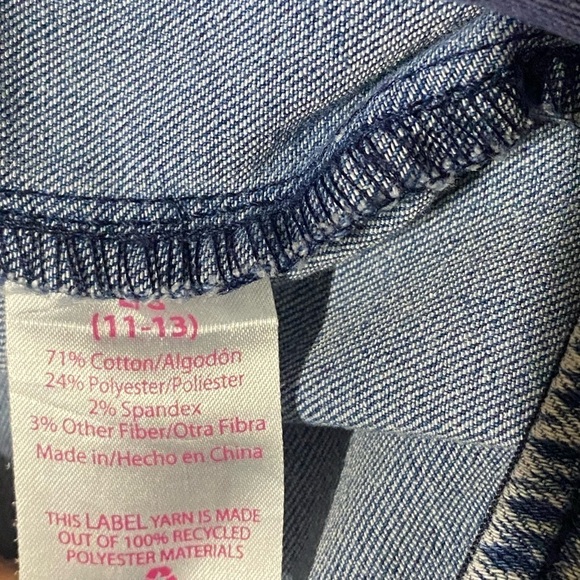 Flare Leg Stretchy Pull on Jeans Women’s Large 11-13 Pull-On - Picture 7 of 8